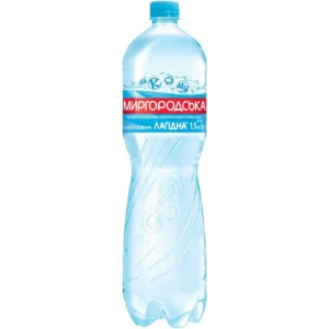 Вода мінеральна слабогазована Миргородська Лагідна. 1.5 л