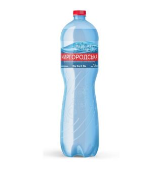 Вода миргородська сильногазована 1.5 л