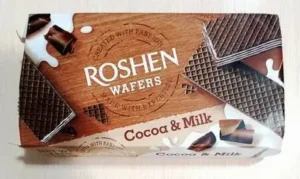 Вафлі ROSHEN WAFERS Какао-молоко 216 г