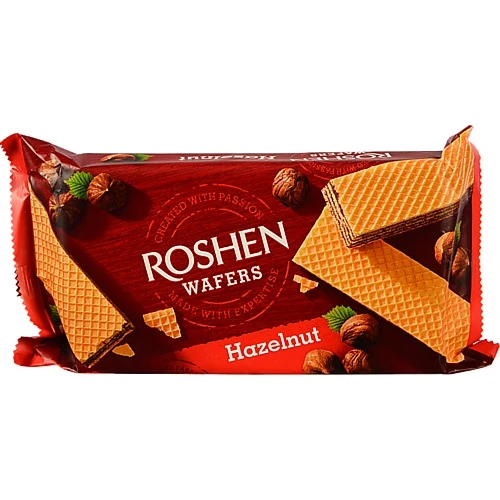 Вафлі ROSHEN WAFERS HAZELNUT 216 г