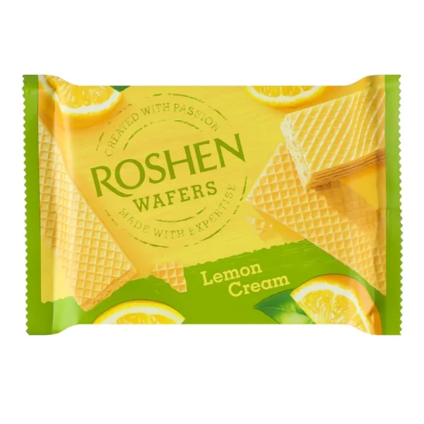 Вафлі ROSHEN WAFERS Лимон 72 г