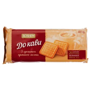 Печиво ROSHEN. До кави. Топлене молоко. 185 г