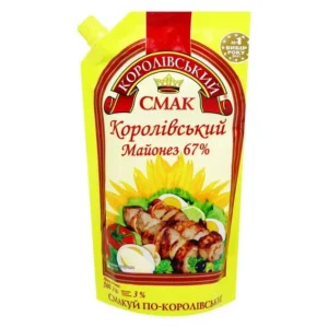 Майонез 67% Королівський Королівський смак 500 г