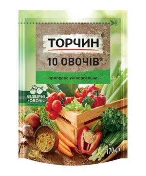 Приправа торчин 10 овочів 170 г