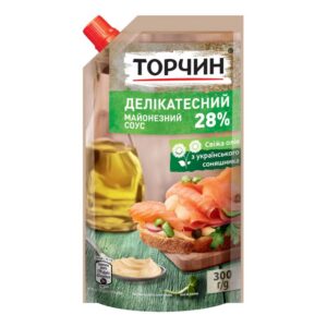 Майонезний соус 28% Делікатесний ТОРЧИН 300 г