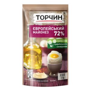Майонез 72 % Європ ТМ ТОРЧИН 150 г