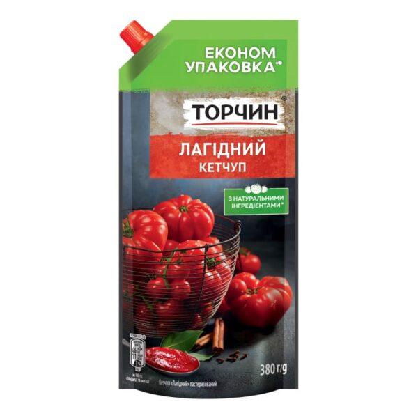 Кетчуп Лагідний ТМ ТОРЧИН 380 г