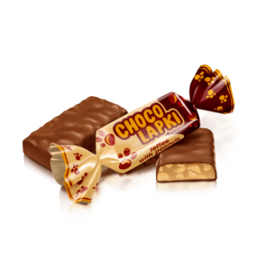 Цукерки Шоколапки ROSHEN. вагові