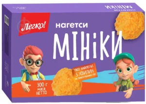 00324.webp Нагетси курячі Мініки заморожені 300 г