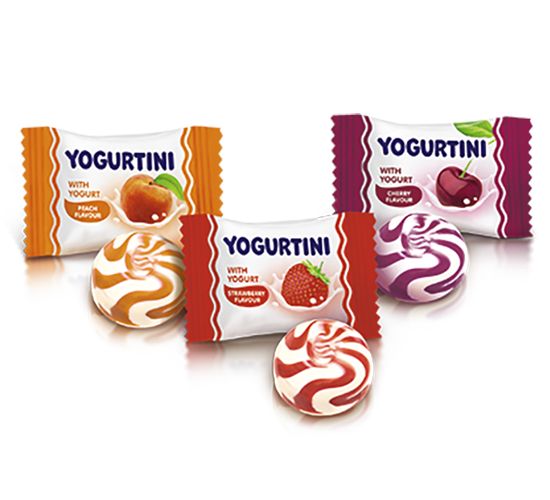 Цукерки ROSHEN йогуртіні Yogurtini. вагові