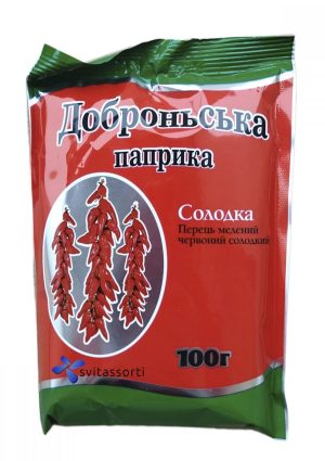 Паприка сол. Добронська 100гр