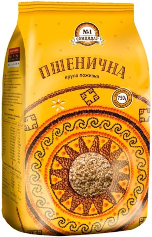 00696.webp Крупа Пшенична ТМ СОНЦЯДАР 750 г