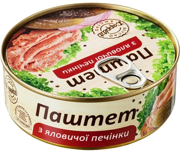 Паштет ЛаПпетит із ялов. печінки  240 г