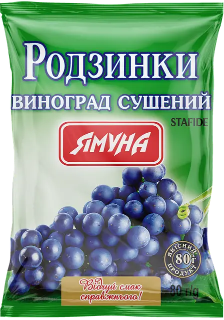 Родзинки ТМ Ямуна 80г