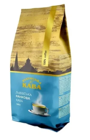 Кава в зернах Віденська ' Львівська ранкова' 1 кг.