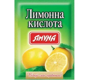 Лимонна кислота. ТМ Ямуна 100 г