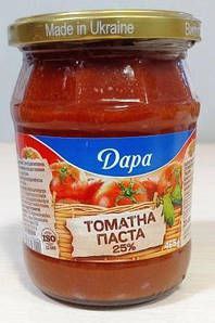 Томатна паста Дара 25% с/б 465г
