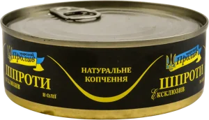 Шпроти в олії Морський Пролив Ексклюзив 150г