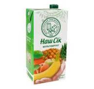 Нектар Наш сік мультифрукт 1.93л