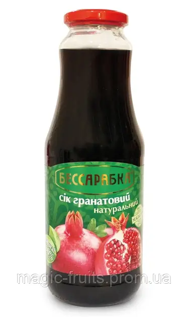 Сік Гранатовий 1 л Бесарабка