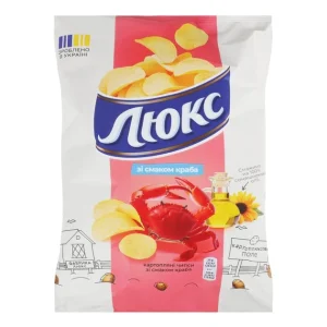 Чіпси Люкс краб 105 г
