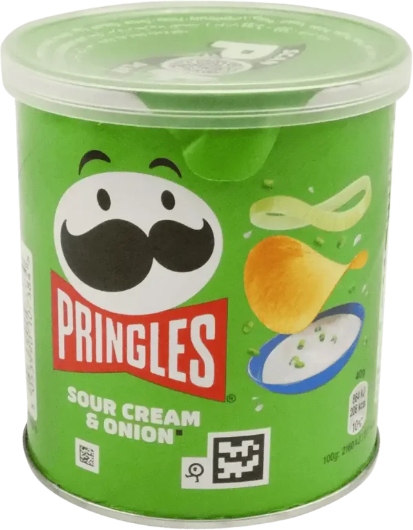 Чіпси PRINGLES зі смаком сметани та цибулі 40 г