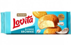 Печиво LOVITA BLONDIE BROWNIE з Кокосом 152г