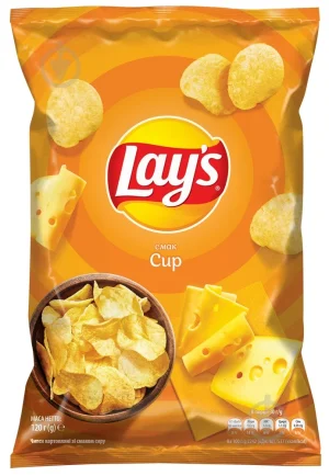 Чіпси Lay's зі смаком сиру 120 г