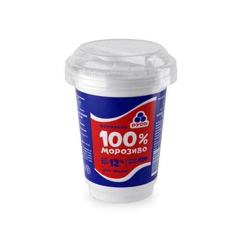 Морозиво 100 проц стакан 120г