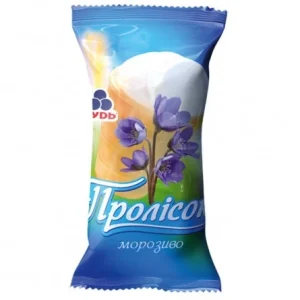 Морозиво пролісок мол.вафельний стаканчик 60 г