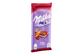 555816.jpg Шоколад MILKA вишня 90 г