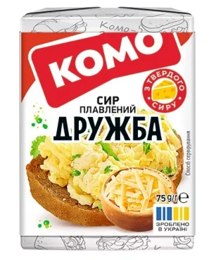 Сирок  плавлений КОМО Дружба 35% 70г