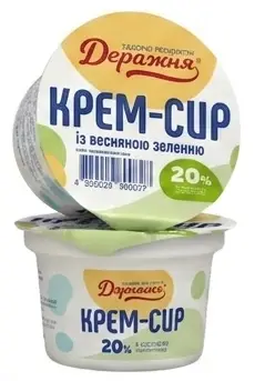 Крем-сир весняна зелень 20% деражня 220 г