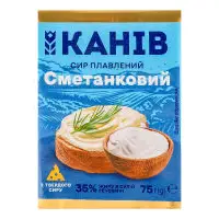 Сир плав Сметанковий ТМ Канів 1971 35%