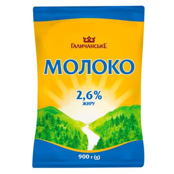 Молоко Галичина  2.6% 900мл