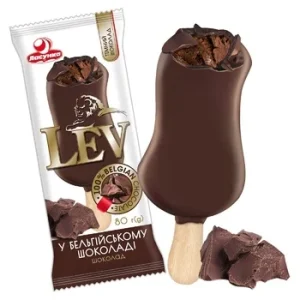 Морозиво 'Ласунка' 'LEV' шоколадне 80г