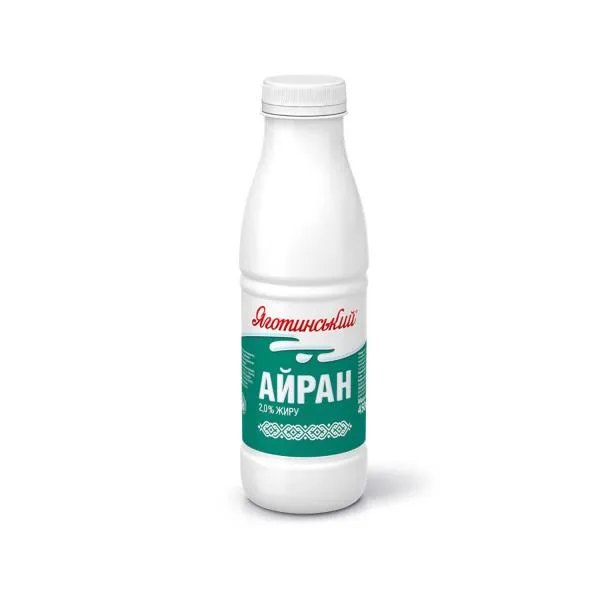 Айран 2.0% жиру Яготинський 450г