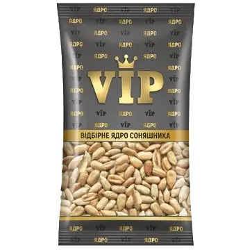 Ядро насіння соняшника смажене солене VIP 70г