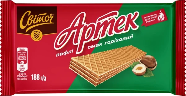 Печево Артек горіх 188 г