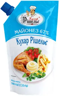 Майонез 67% Кухар Рішельє 500 г
