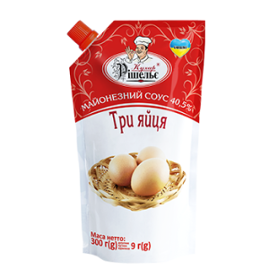 Майонез Три яйця рішельє 300 г