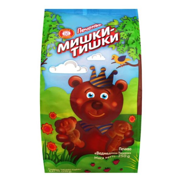 Печиво Ведмедики-Тишки ХБФ 250г