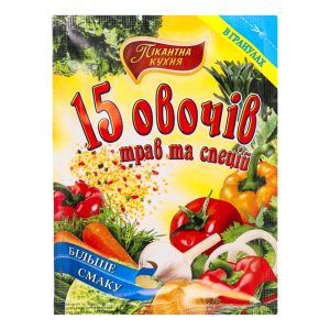 Приправа Тм ПК 15 овочів та спец 70 г