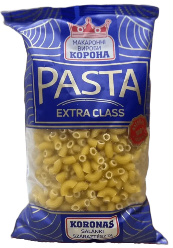 Макарони Корона Великі ріжки 500 г