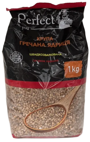Крупа гречана Перфект 1кг
