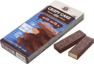 Торт вафельний Crispy Cake з молоком 195 г ХБФ
