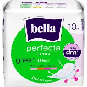 Прокладки BELLA perfeca Ultra green  10 шт