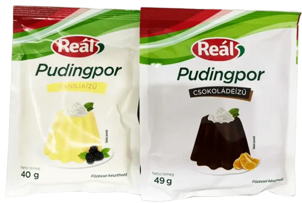 Пудинг ваніль  REAL  асорті 40г