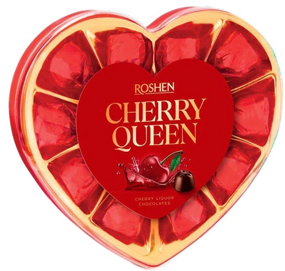 Цукерки шоколадні Cherry Queen 122 г