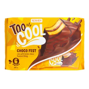 Бісквітні TOO COOL CHOCO FEST з Шоколаду 270г